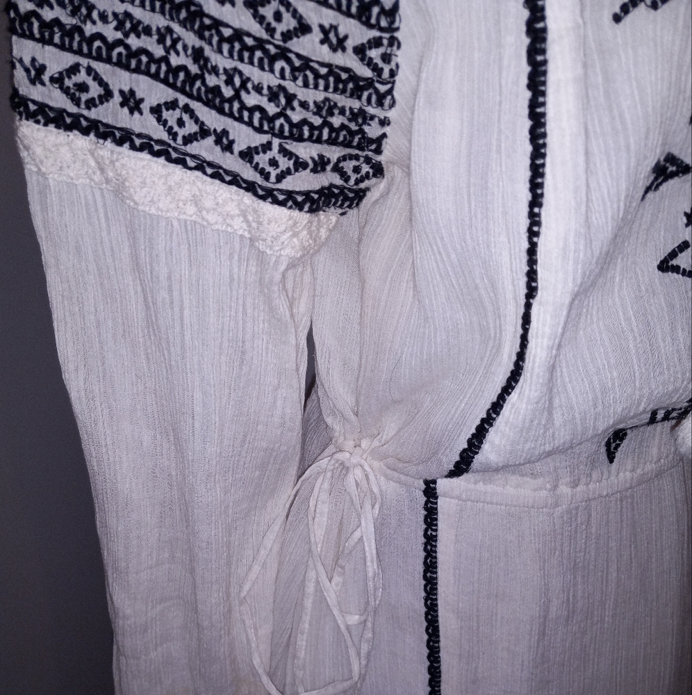 FREE PEOPLE beautiful long white